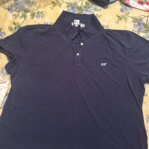 Vineyard vines navy polo shirt
